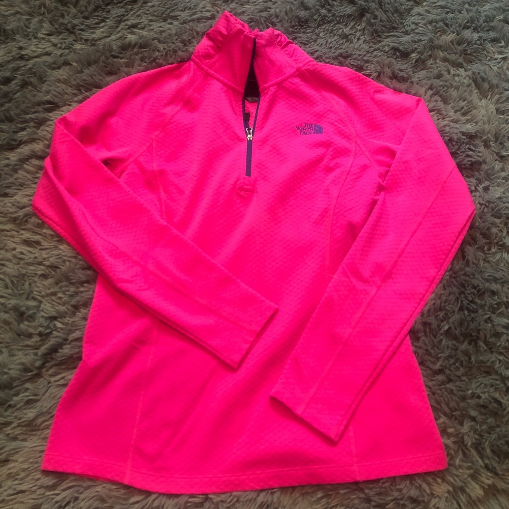 North Face Quarter Zip Shirt